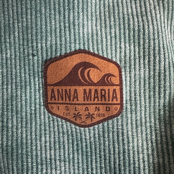 Corduroy Sweatshirt Corded Crew - Anna Maria Island. Size Large - Picture 5 of 6
